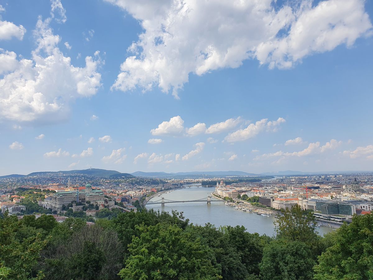 Budapest vom Gellért Hügel