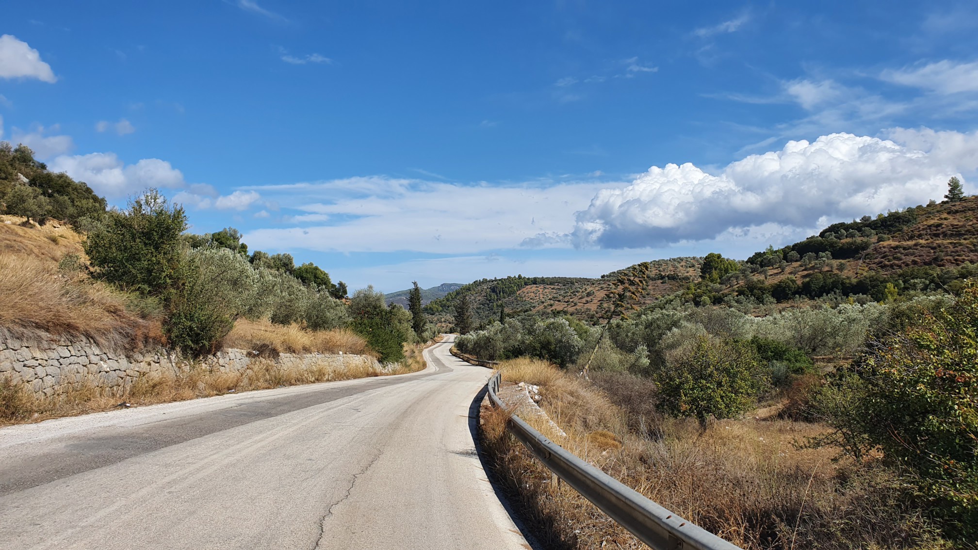 Straße bei Epidavrou