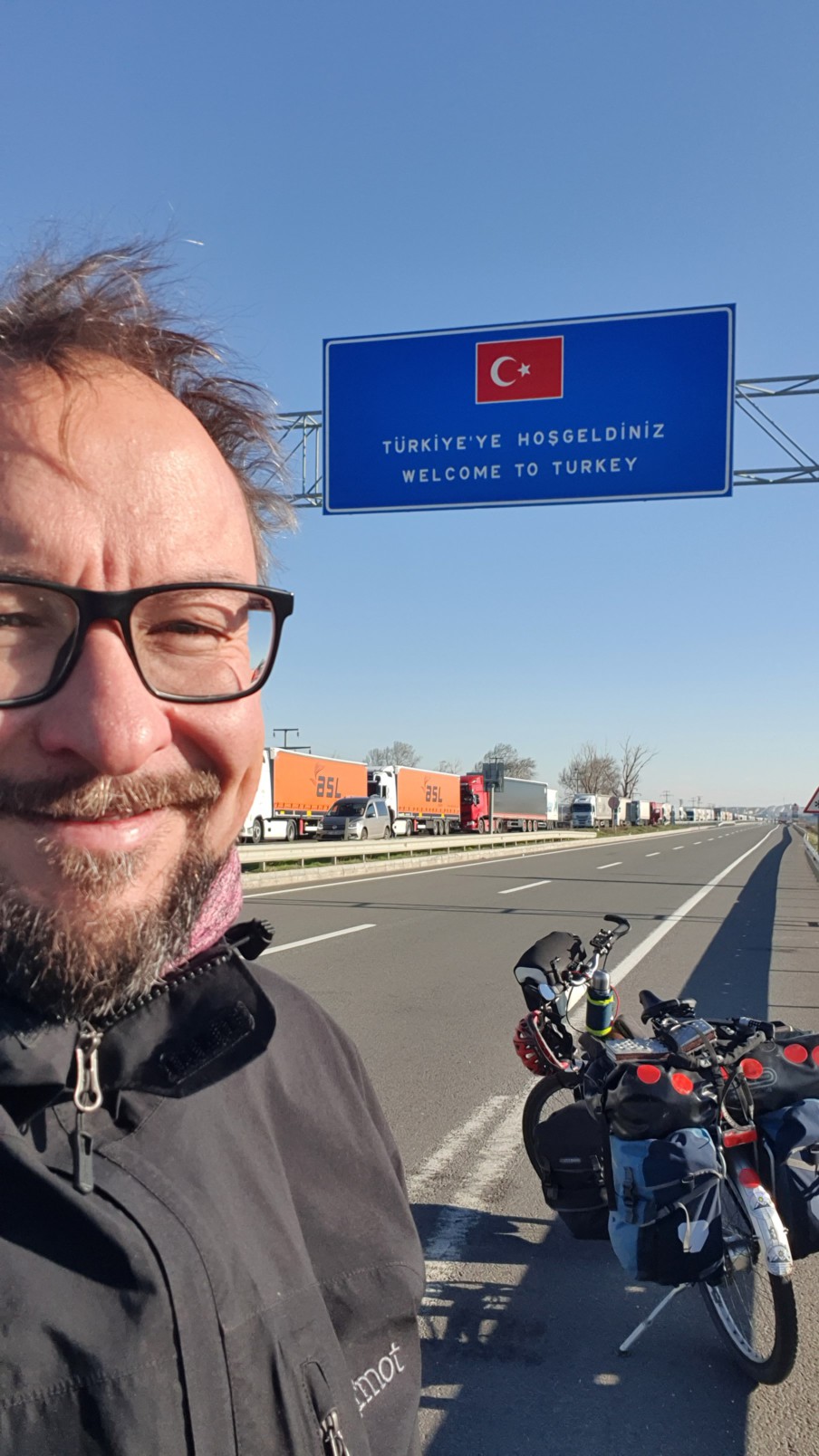 Roman an der Grenze bei Ipsala (Türkei)