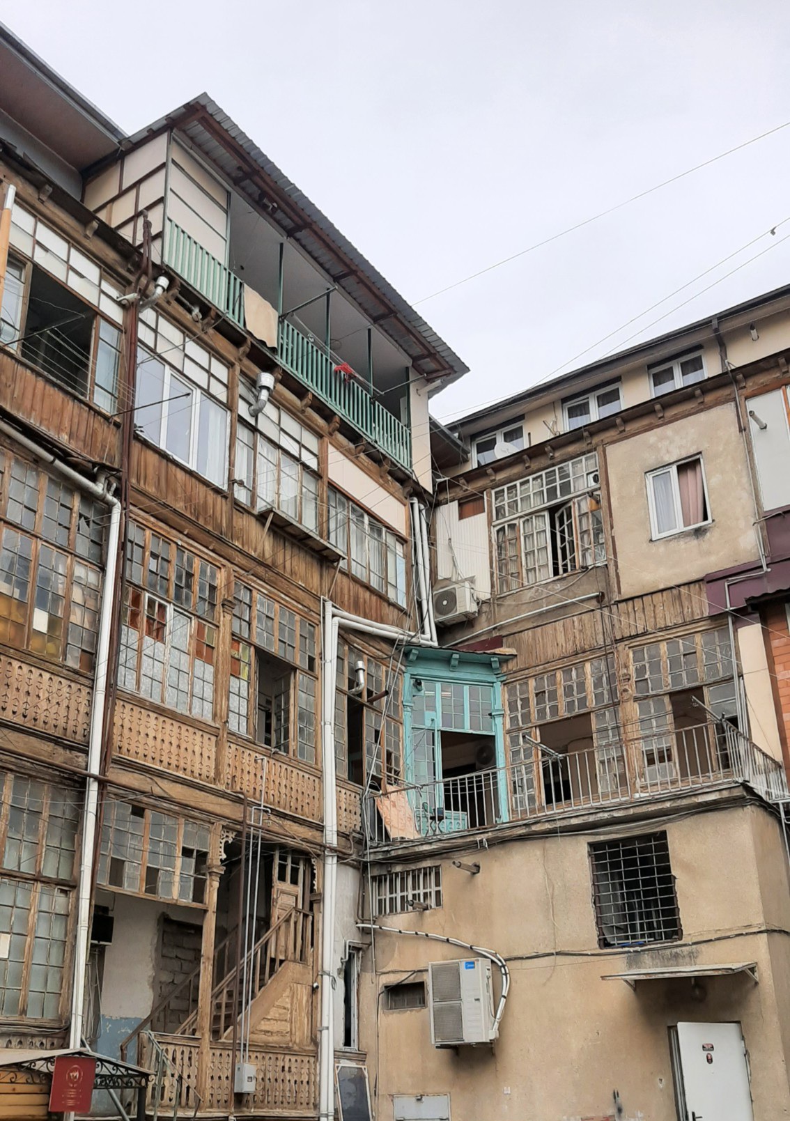 Wohnhäuser in Tbilisi